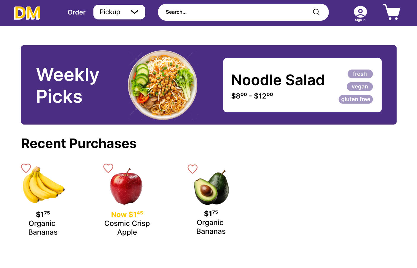 Desktop version title page